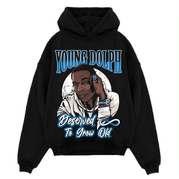Young Dolph Deserved to Grow Old Tribute Hoodie