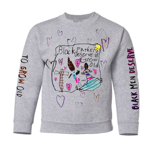 The Aria Collection Youth Unisex Crewneck (Gray)