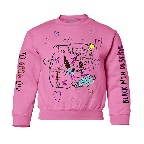 The Aria Collection Youth Unisex Crewneck (Pink)