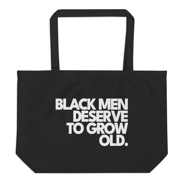 Signature BMDTGO Large Organic Tote Bag (Black)